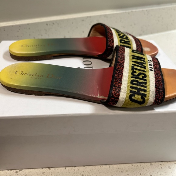 Dior d way rainbow slides - Picture 4 of 6